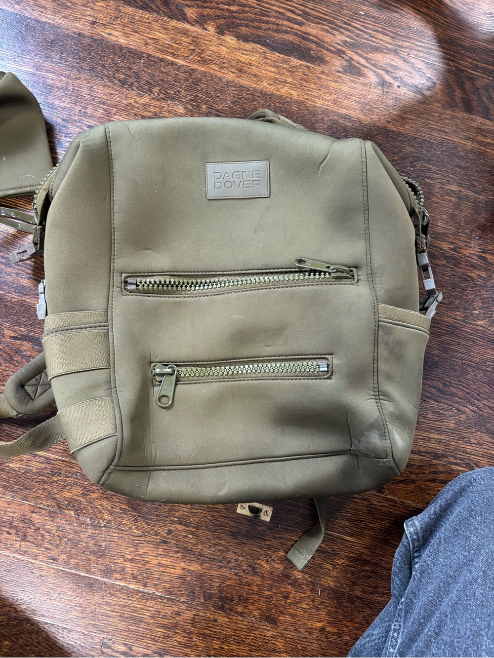 Dagne Dover Olive diaper bag Backpack